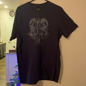 Lucky brand large blue shirt